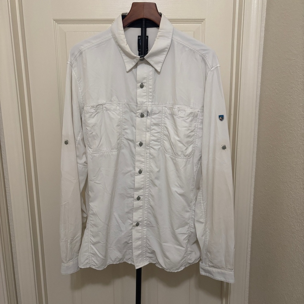 Kuhl Off-White Button-Up Shirt